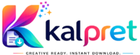 Kalpret Logo | Creative Ready. Instant Download